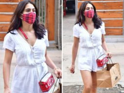Sara Ali Khan flaunts short tresses but her affordable KitKat sling grabs attention