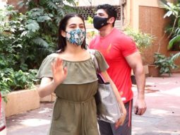 Sara Ali Khan spotted at Gym in Bandra