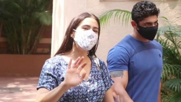 Sara Ali Khan spotted at a gym in Bandra
