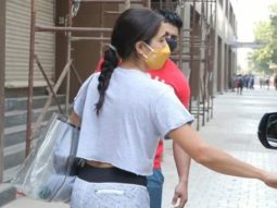 Sara Ali Khan spotted at gym in Andheri