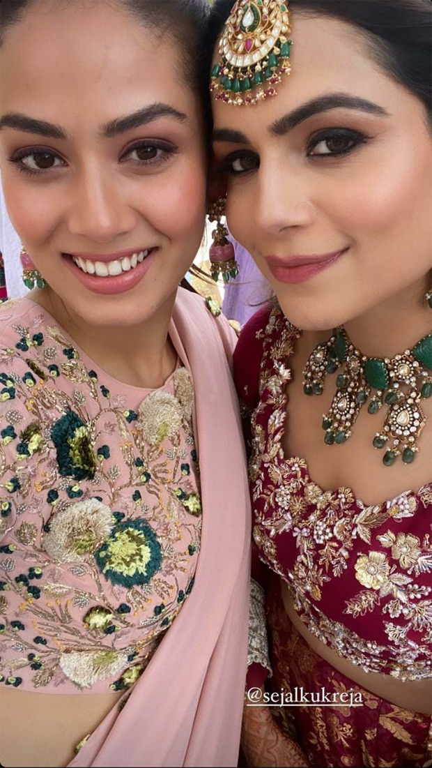 Shahid Kapoor's wife Mira Rajput stuns in Amit Agarwal metallic saree worth Rs. 78,500 at her best friend's wedding