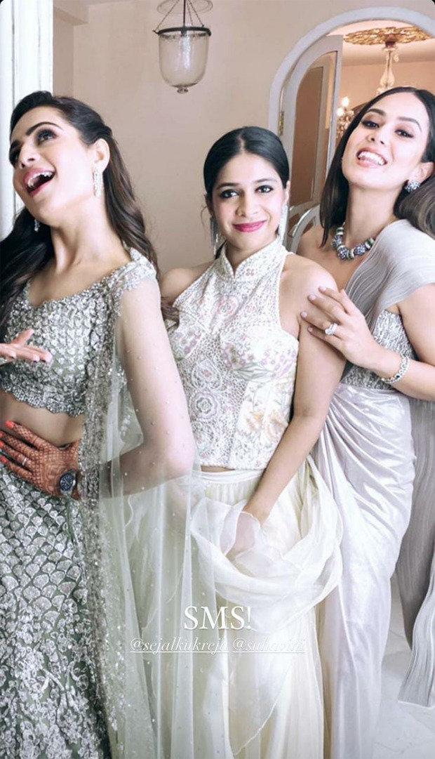 Shahid Kapoor's wife Mira Rajput stuns in Amit Agarwal metallic saree worth Rs. 78,500 at her best friend's wedding