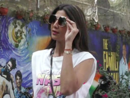 Shilpa Shetty spotted at Mukesh Chhabra’s office in Andheri