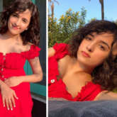 Shirley Setia raises the temperature in sexy mini red dress