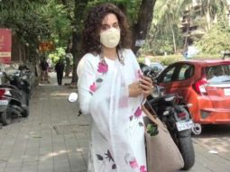 Taapsee Pannu spotted at Kromakay Salon in Juhu