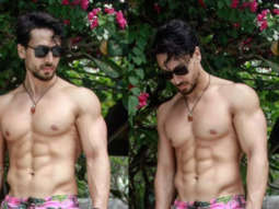 Tiger Shroff shares photos donning floral shorts flaunting his insane abs, Disha Patani comments