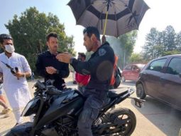 John Abraham shares a still from Attack doing what he does best