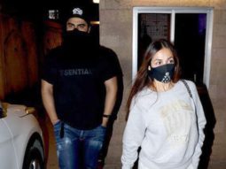 Arjun Kapoor accompanies Malaika Arora as she visits her parents