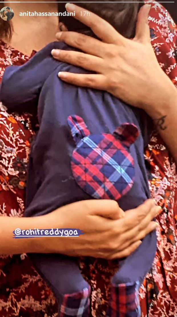 Anita Hassanandani gives a glimpse of her baby boy, her fans go gaga over the adorable picture