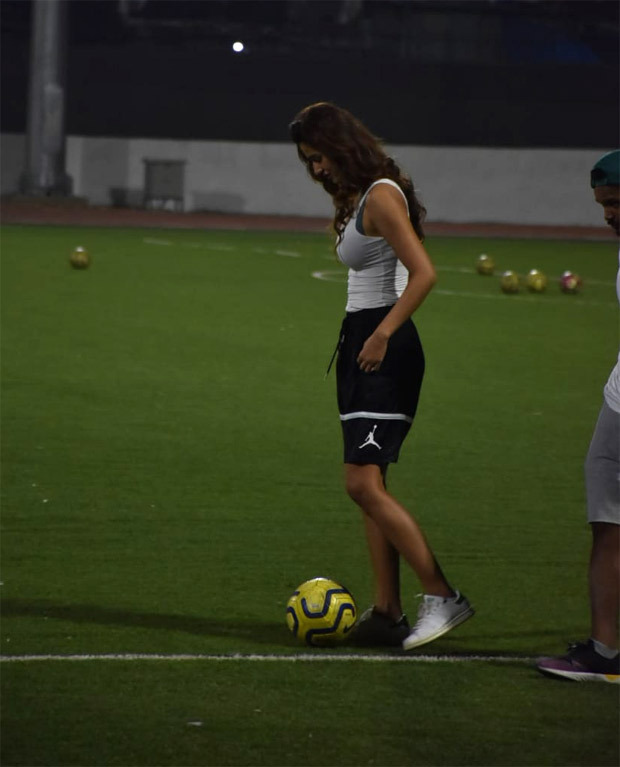 Tiger Shroff gets injured during a football match, ladylove Disha Patani stays by his side