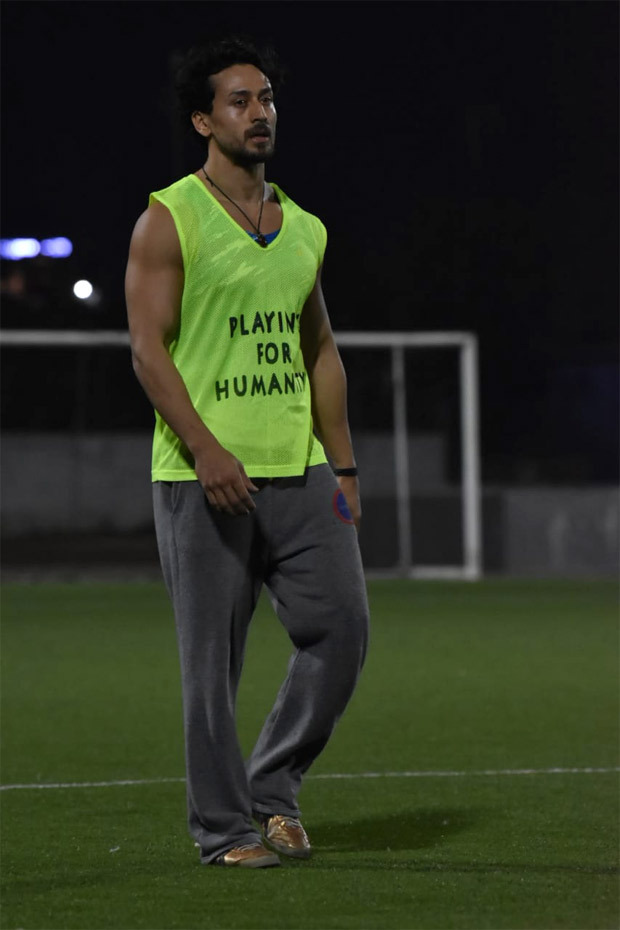 Tiger Shroff gets injured during a football match, ladylove Disha Patani stays by his side