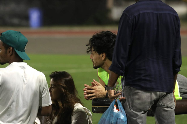Tiger Shroff gets injured during a football match, ladylove Disha Patani stays by his side