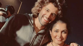 Ramya Krishnan shares a picture with Vijay Deverakonda from the sets of Liger