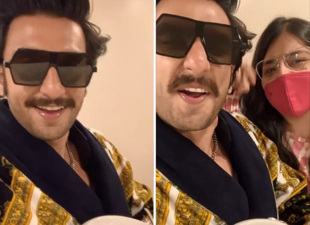 Ranveer Singh joins 'Pawri Ho Rahi Hai' trend with his fan who treated him with gajar halwa, watch video