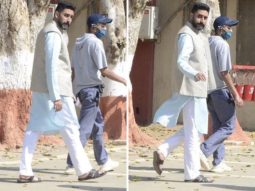 LEAKED PICTURES: Abhishek Bachchan begins shooting in Agra Central Jail for Dasvi 