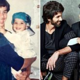 Ishaan Khatter gets filmy as he shares a then and now picture on Shahid Kapoor's birthday
