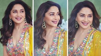 Madhuri Dixit is epitome of beauty in yellow lehenga as she begins shooting for Dance Deewane