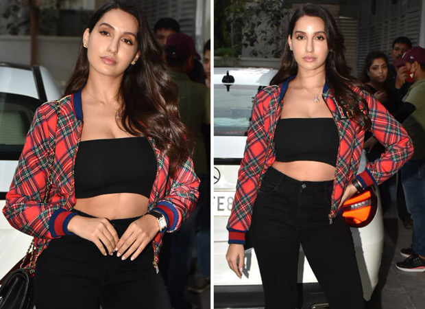 Nora Fatehi steps out in casual attire carrying a bag worth Rs