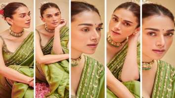 Aditi Rao Hydari’s stunning green saree will make you stand out during festive season