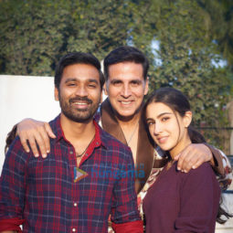 On The Sets Of The Movie Atrangi Re