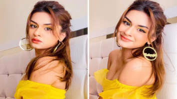 Avneet Kaur sets the summer vibe in yellow off-shoulder top and white shorts
