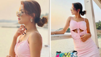 Avneet Kaur’s ruched pastel pink dress should be in your summer wardrobe