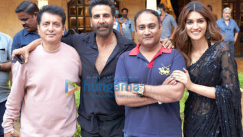 On The Sets of the movie Bachchan Pandey