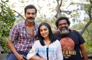 On the sets of the movie Badhaai Do