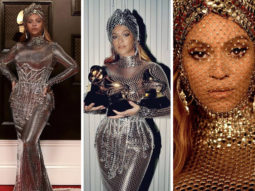 Beyoncé stuns in silver metal mesh gown by Burberry’s Riccardo Tisci after making history at Grammys 2021