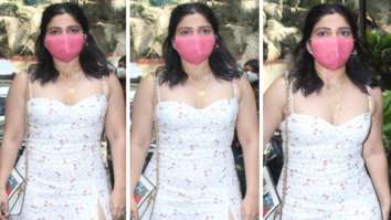 Bhumi Pednekar’s thigh-high slit floral midi dress should be on your summer wish list
