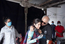 On the sets of the movie Good Luck Jerry