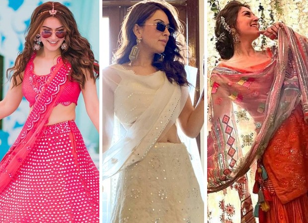 Hansika Motwani looks regal in stunning Indian attire during her brother's wedding Hansika Motwani looks regal in stunning Indian attire during her brother's wedding