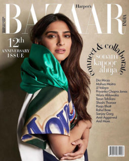 Sonam Kapoor Ahuja On The Cover Of Harper's Bazaar, Mar 2021