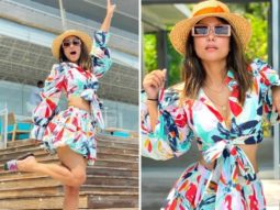 Hina Khan dons monotone co-ords during Maldives vacation with boyfriend Rocky Jaiswal