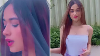 Jannat Zubair grooves to the beats of Janhvi Kapoor’s recently released ‘Panghat’ song from Roohi