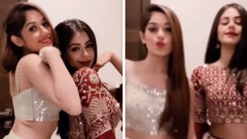 Jannat Zubair grooves to the beats of ‘Sexy Back’ with Ritika Badiani, watch video