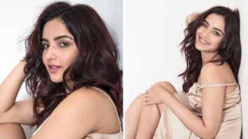 Jasmin Bhasin sets the summer vibe in strappy satin slip dress
