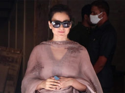 Kangana Ranaut spotted at her office in Bandra