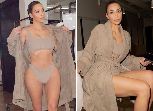 Kim Kardashian Skims Saffron Naked Dipped Thong, Size 2X NWT