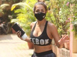 Malaika Arora spotted at Diva Yoga in Bandra