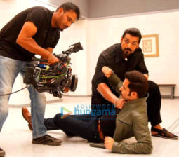On The Sets Of The Movie Mumbai Saga