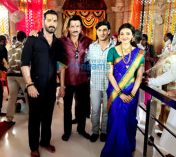 On The Sets Of The Movie Mumbai Saga