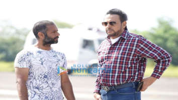 On The Sets Of The Movie Mumbai Saga