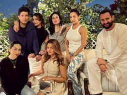 New parents Saif Ali Khan and Kareena Kapoor Khan pose with Karisma Kapoor, Malaika Arora, Manish Malhotra and more