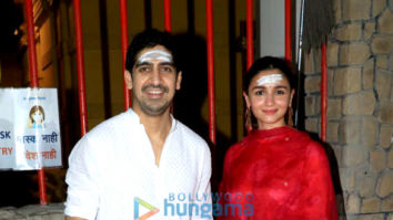 Photos: Alia Bhatt, Ayan Mukerji, Ekta Kapoor and Ronit Roy snapped at Shree Mukteshwar Devalaya temple in Juhu for Mahashivratri puja