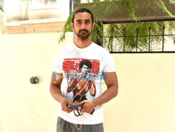Photos: Amyra Dastur and Kunal Kapoor snapped during Koi Jaane Na promotions