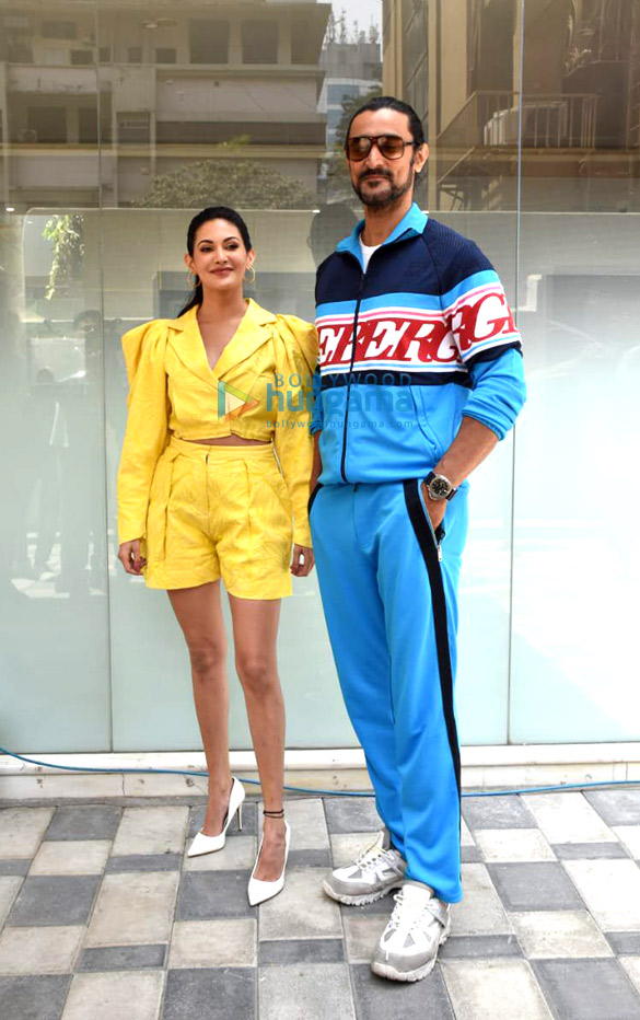photos amyra dastur and kunal kapoor snapped during koi jaane na promotions 4