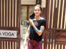 Photos: Ananya Panday spotted at Anshuka Yoga in Bandra