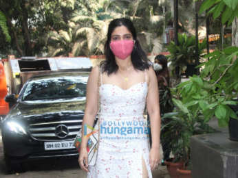 Photos: Bhumi Pednekar spotted at Krome Studio in Bandra