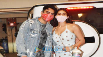 Photos: Birthday boy Ibrahim Ali Khan and sister Sara Ali Khan at Saif Ali Khan’s house in Bandra